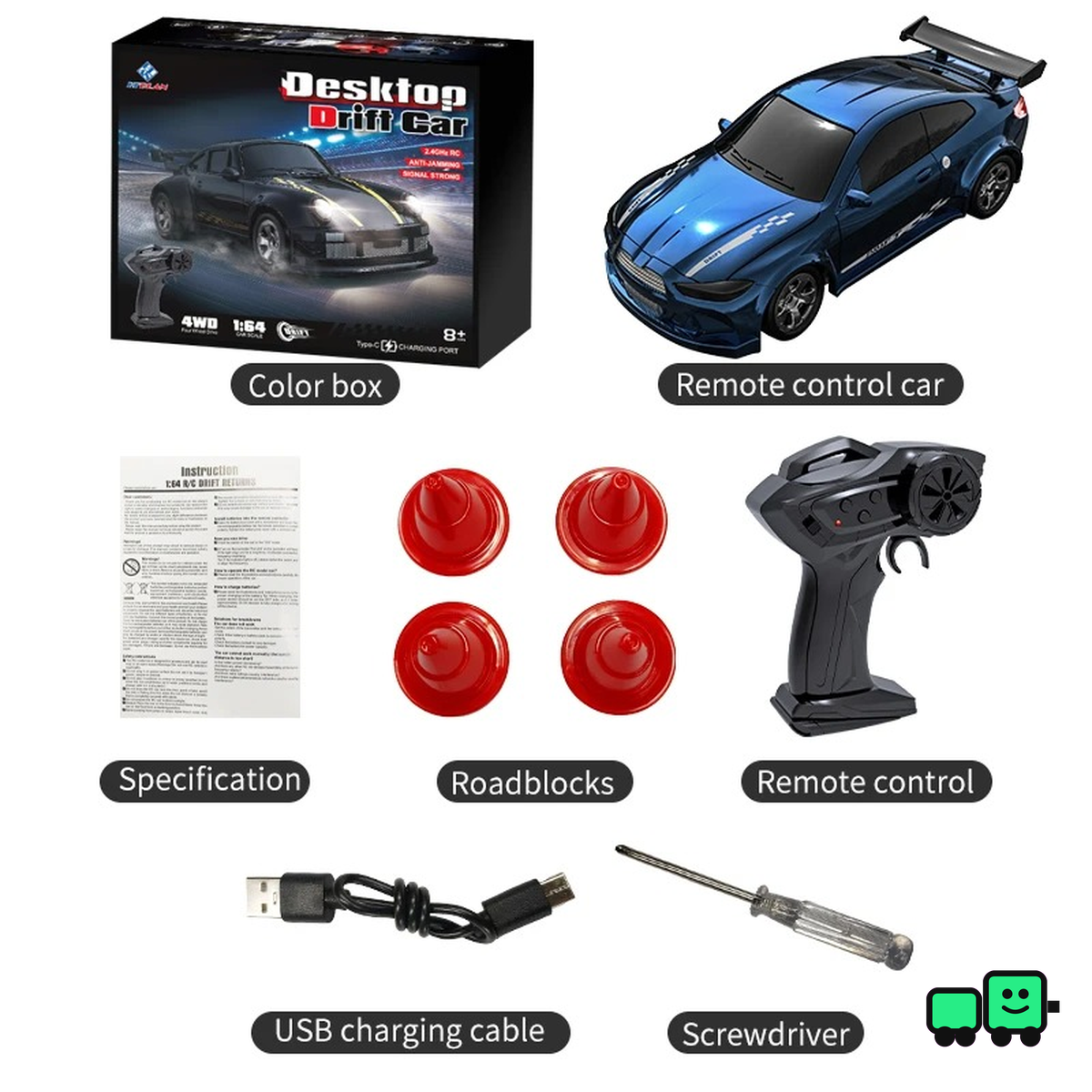 Tabletop Drift RC Car
