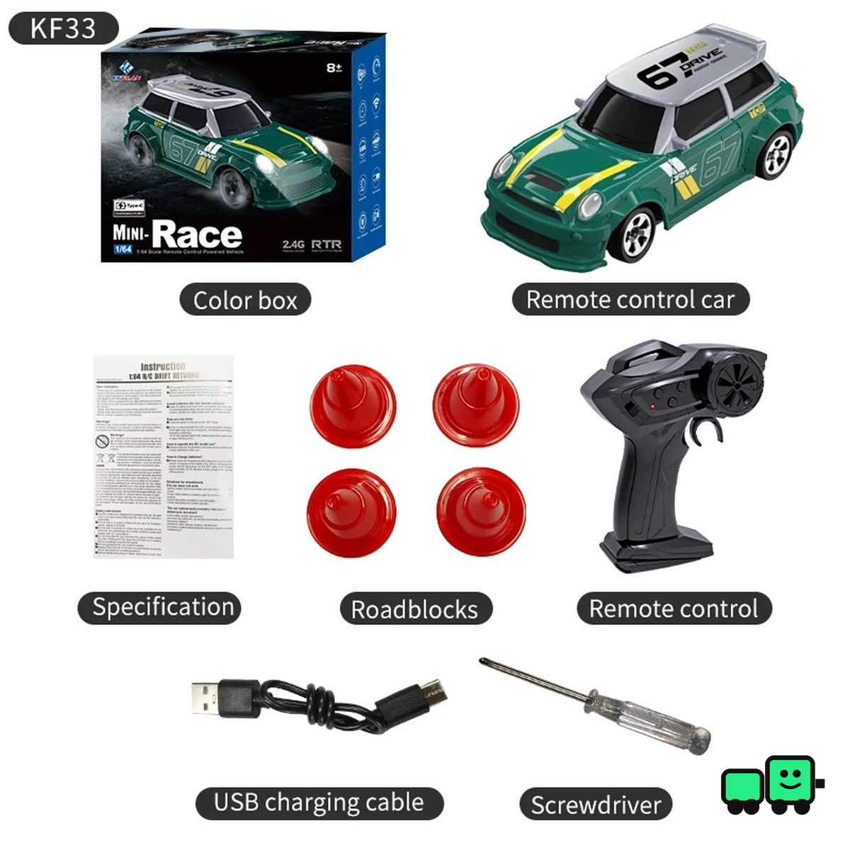 Tabletop Drift RC Car