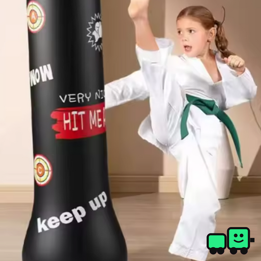 Saco de boxeo interactivo para niños