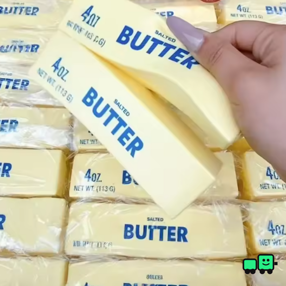 Juguete blando con forma de mantequilla, paquete de 5 unidades