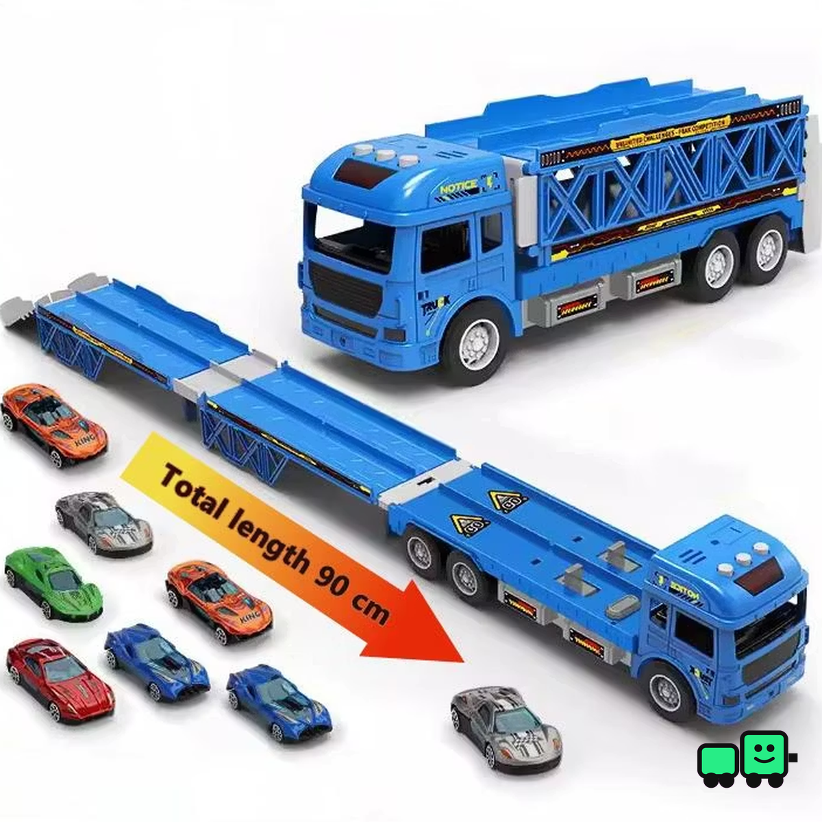 Catapulting Racing Track with Cars
