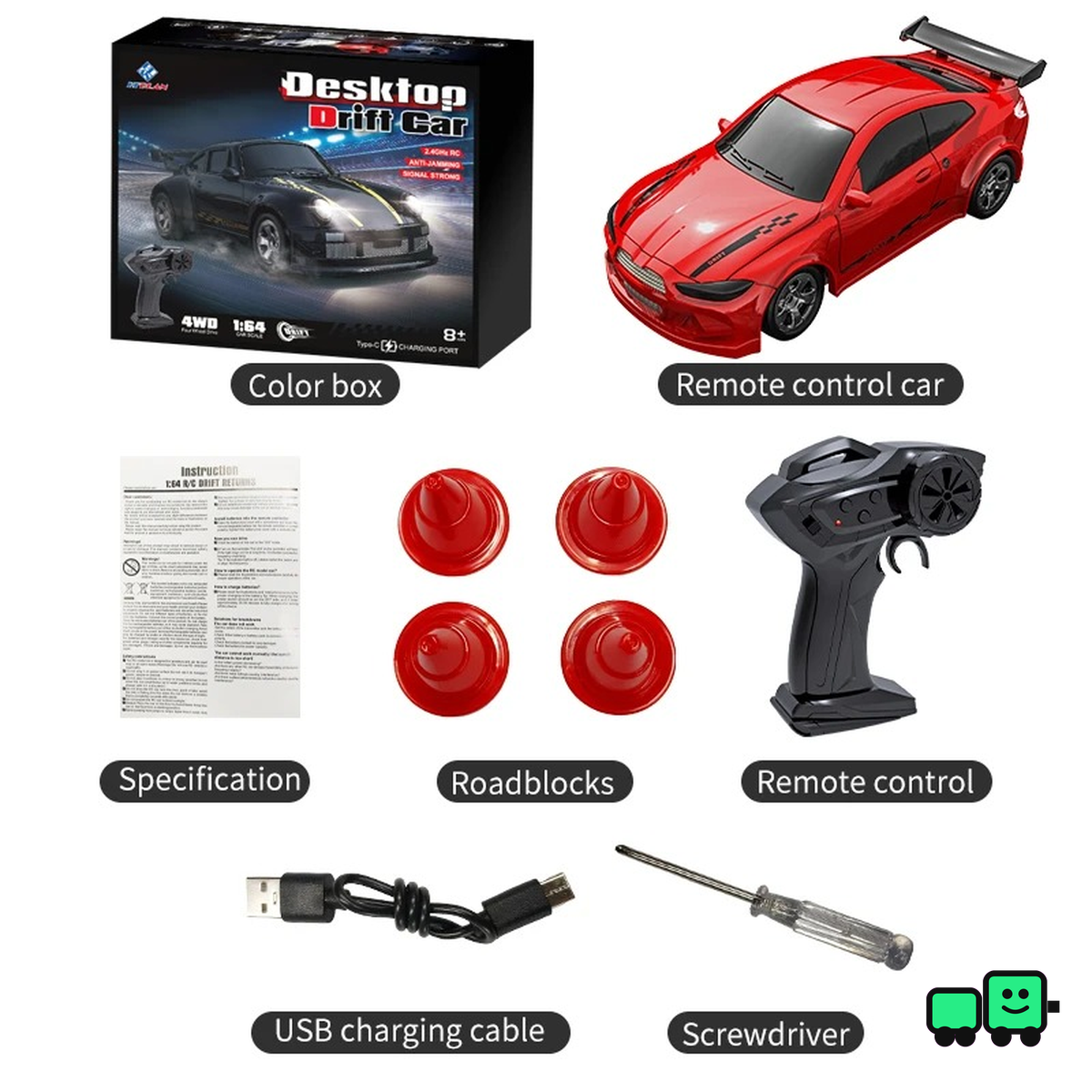 Tabletop Drift RC Car