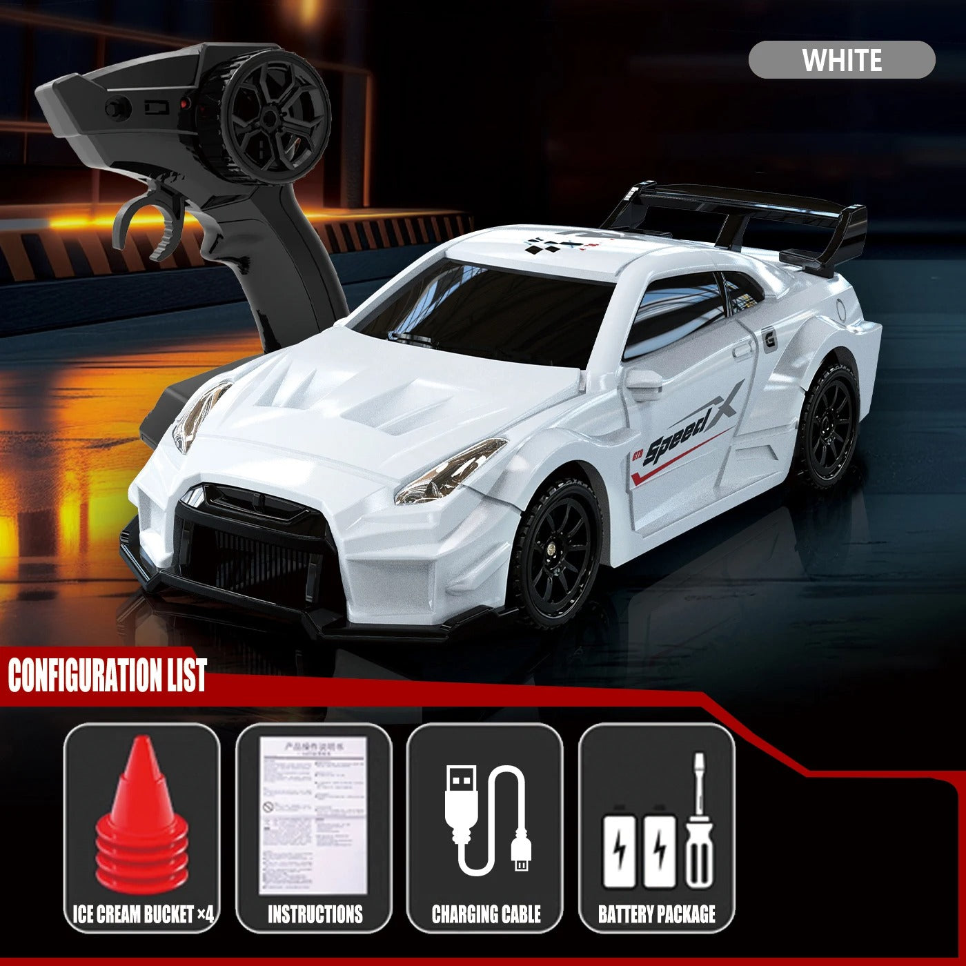 Tabletop Drift RC Car
