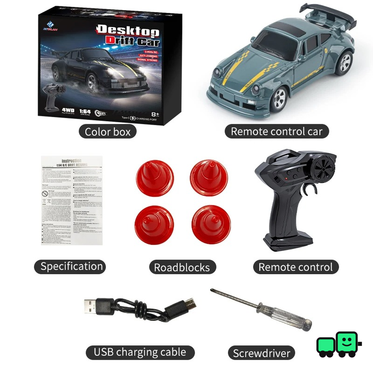 Tabletop Drift RC Car