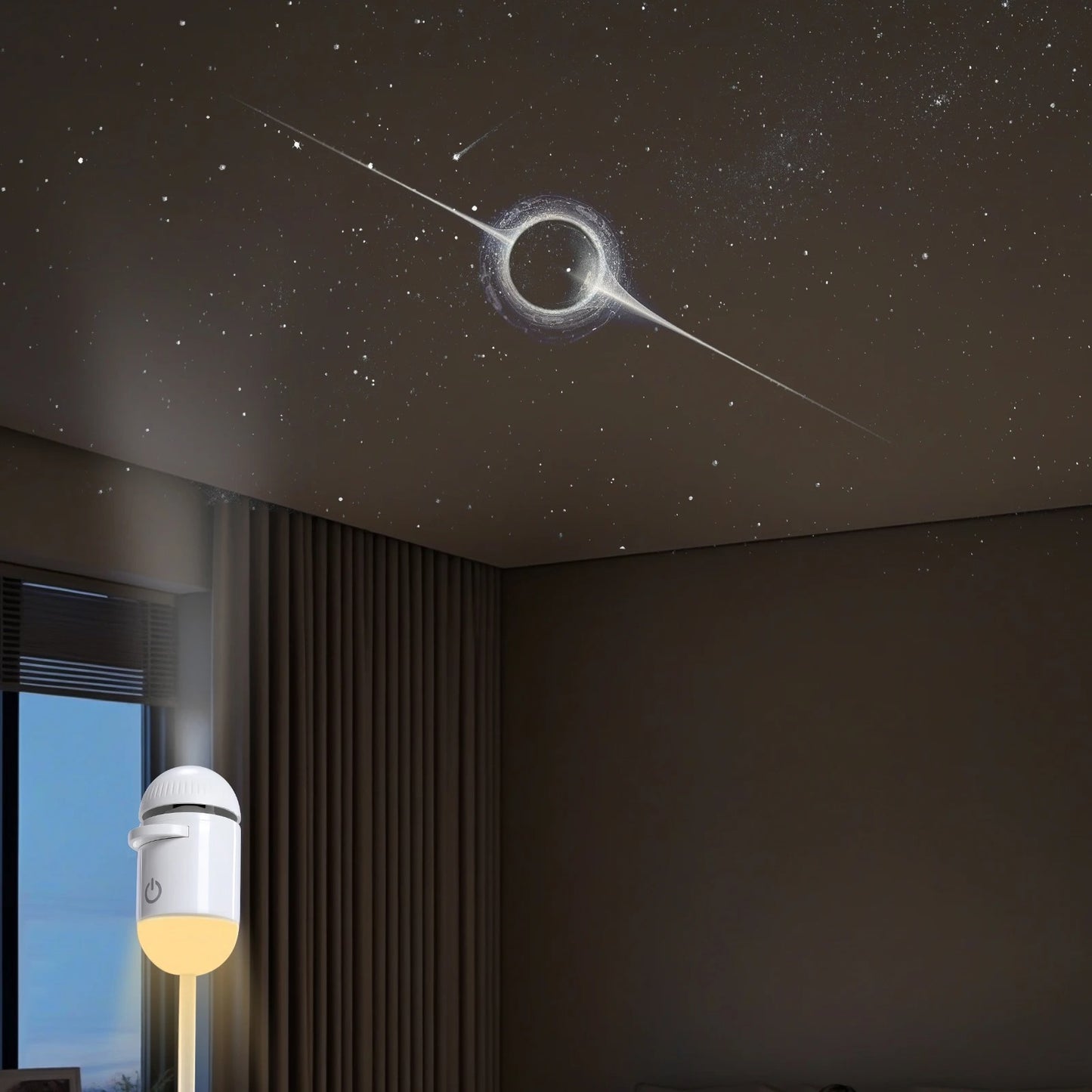 Plug-and-Play HD Star Projector