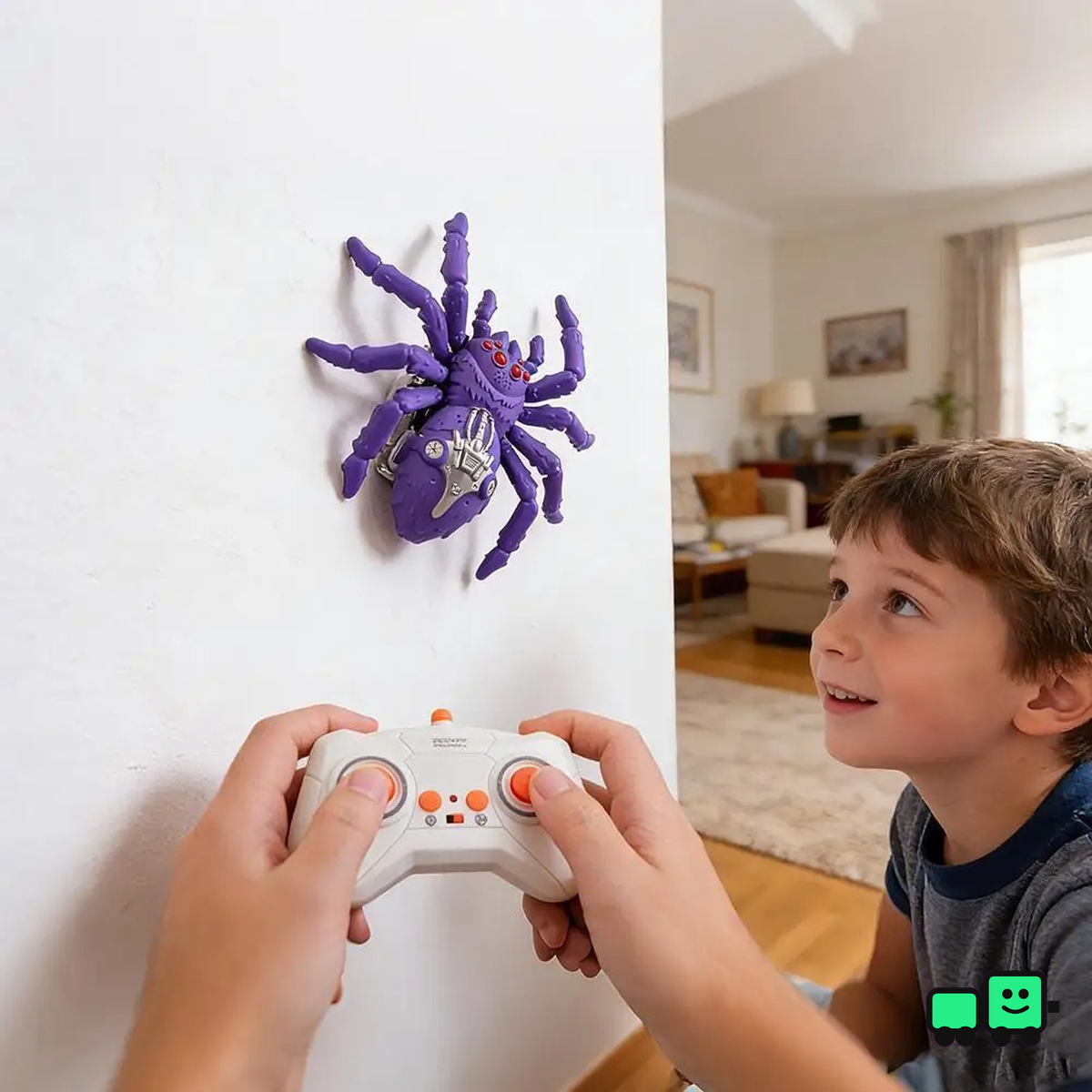 Electric Wall Climbing Spider Toy