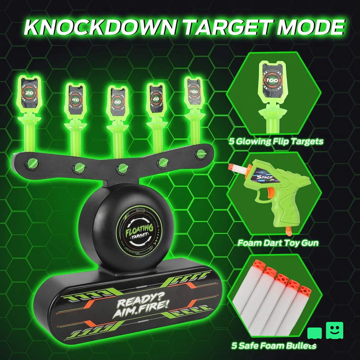 AimTrack - Electronic Nerf Gun with Target System