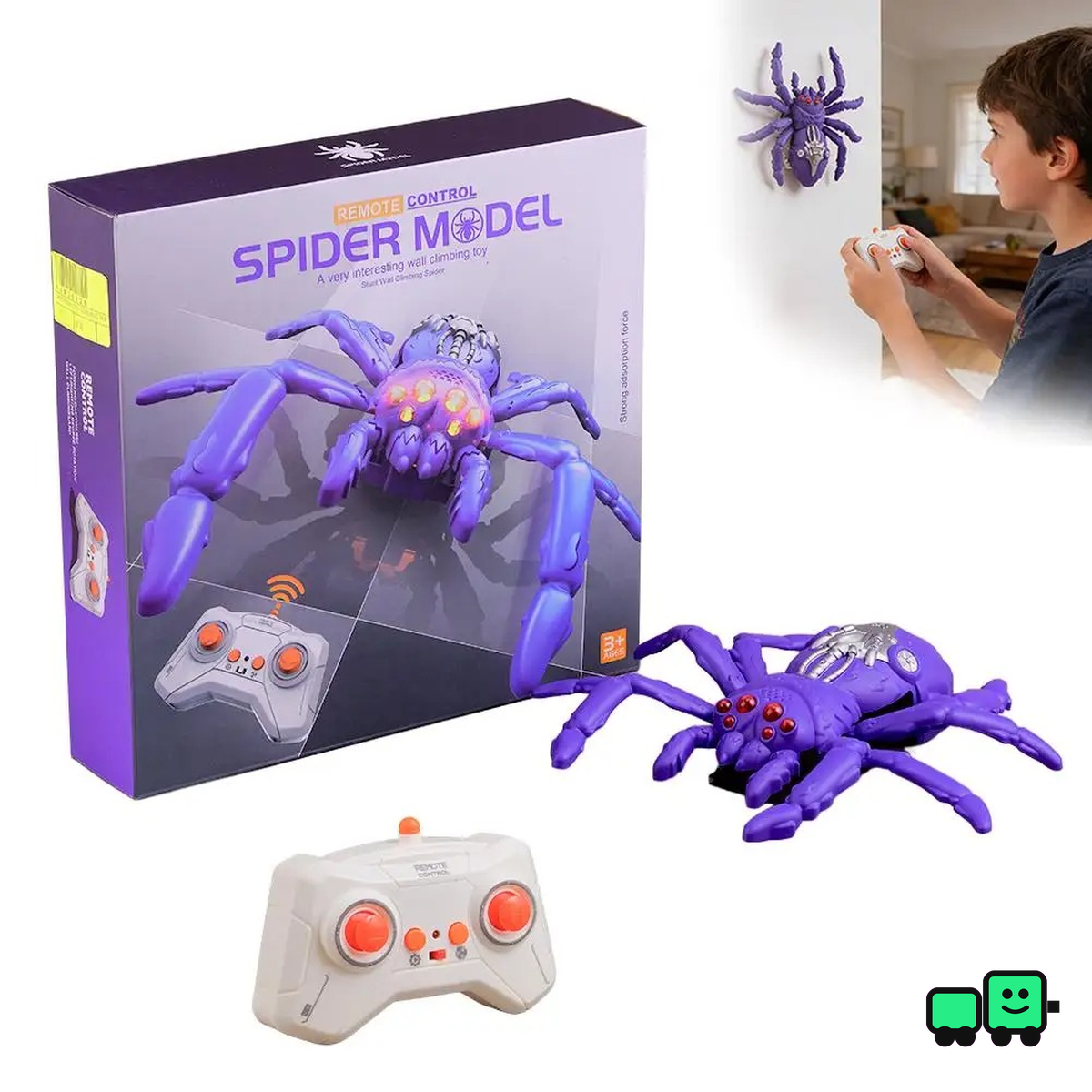 Electric Wall Climbing Spider Toy