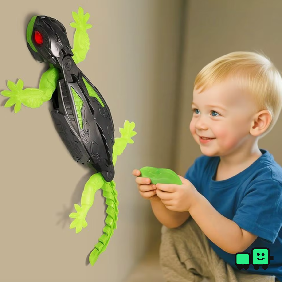 Remote-Control Wall Climbing Robot Toy